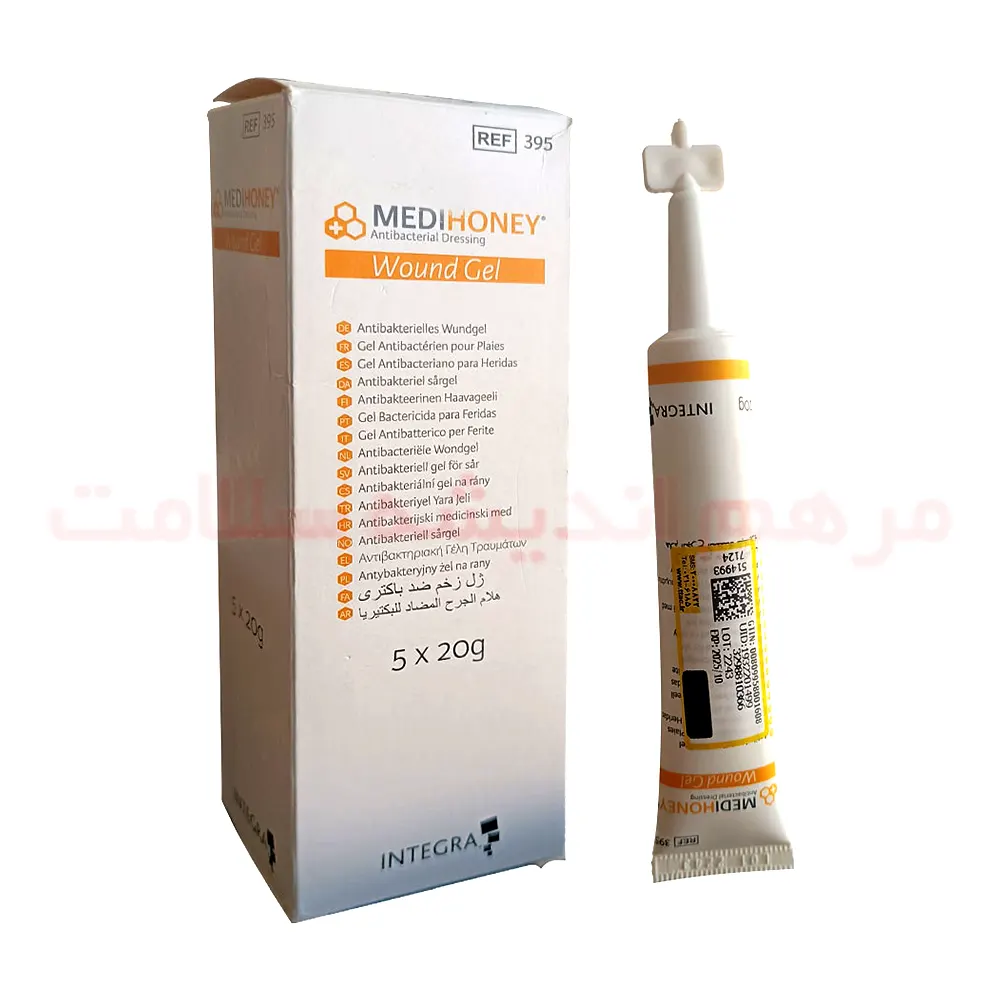 ژل عسل آنتی باکتریال مدی هانی اینتگرا لایف IntegraLife MediHoney #395 20 گرمی