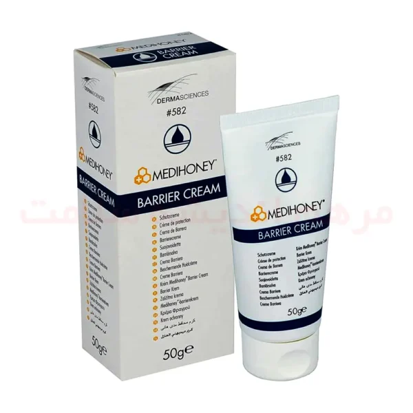 کرم محافظ عسل بریر مدی هانی MediHoney Barrier Cream سایز 50 گرمی